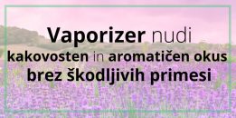 Kaj je vaporizer?
